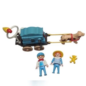 Vintage Playmobil Victorian Organ Grinder 5550